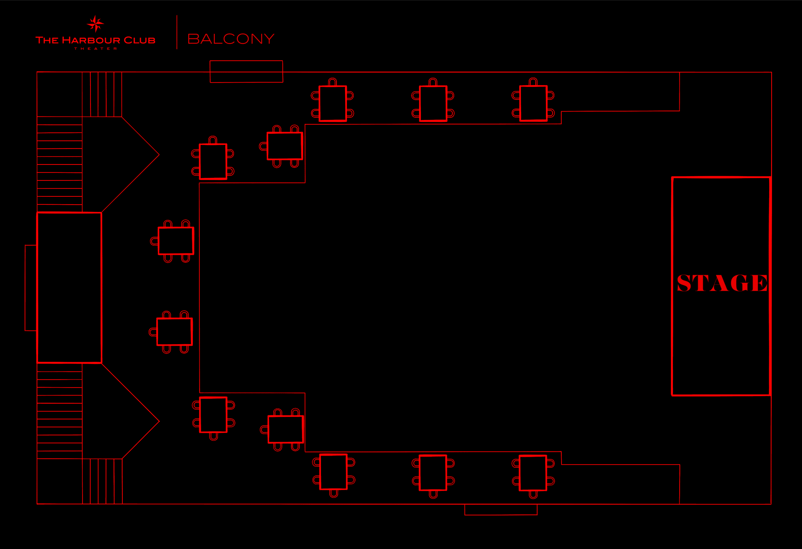 Plattegrond Balcony